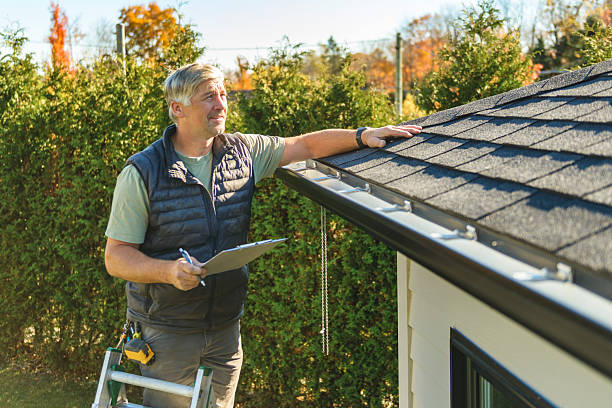 Professional Roofing technician working in Sargeant, MN